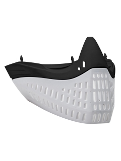 BAS DE MASQUE EMPIRE FACEPLATE E-FLEX NOIR/BLANC