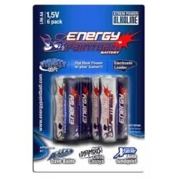 PILES ENERGY PAINTBALL ALKALINE 1,5V AA (X6)