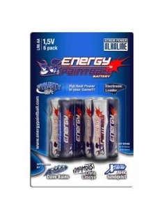 PILES ENERGY PAINTBALL ALKALINE 1,5V AA (X6)