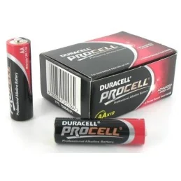 PILES DURACELL PROCELL 1,5V AA (X10)