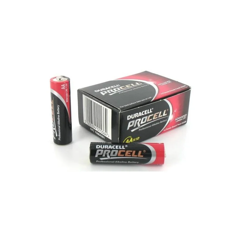 PILES DURACELL PROCELL 1,5V AA (X10)