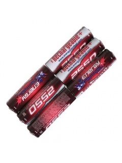 ACCU. 1,5 VOLTS ENERGY PAINTBALL (lot de 6)