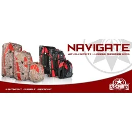 SAC A DOS GI SPORTZ HIK'R NOIR/ROUGE