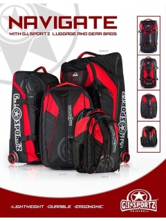 SAC A DOS GI SPORTZ HIK'R NOIR/ROUGE