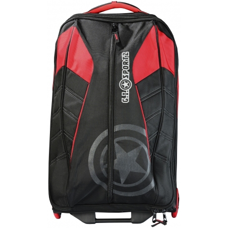 ROLLING BAG GI SPORTZ FLY'R NOIR/ROUGE (21")