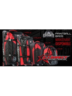 ROLLER BAG GI SPORTZ FLY'R NOIR/ROUGE 21"