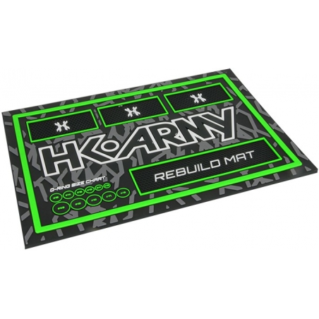 TAPIS TECHNICIEN HK ARMY BLACK/NEON GREEN