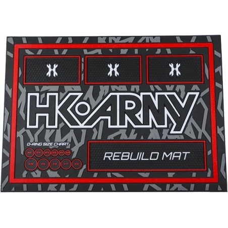 TAPIS TECHNICIEN HK ARMY BLACK/RED