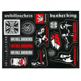 STICKERS BUNKERKINGS WKS