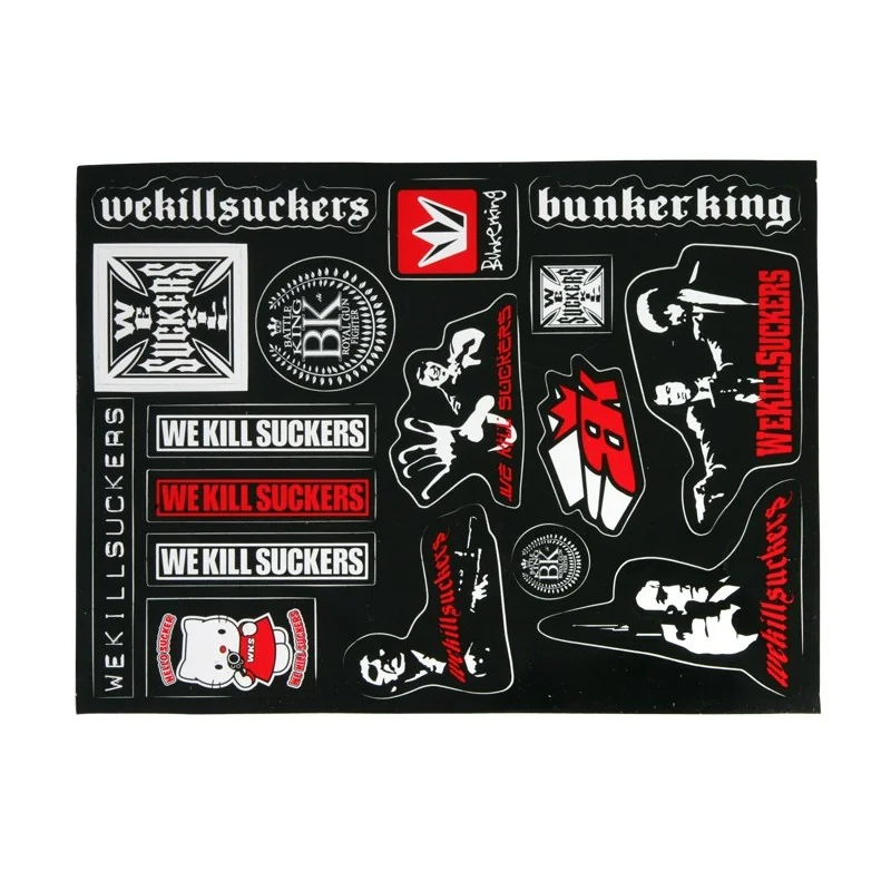 STICKERS BUNKERKINGS WKS