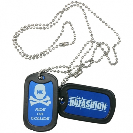 PENDENTIF DOG TAGS HK ARMY BLEU