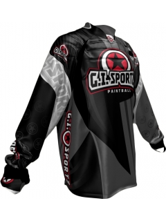 JERSEY G.I. SPORTZ CHARGER PADDED PRO GRIS/NOIR