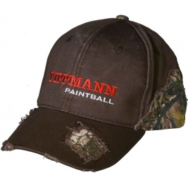 CASQUETTE TIPPMANN LOGO DISTRESSED BRUN/CAMO