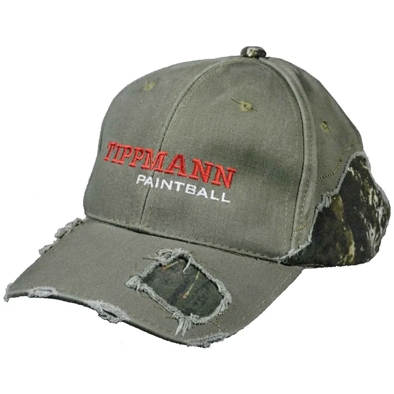 CASQUETTE TIPPMANN LOGO DISTRESSED OLIVE/CAMO