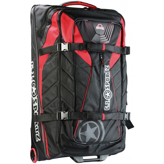 ROLLING BAG GI SPORTZ FLY'R NOIR/ROUGE (21")