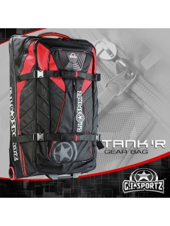 ROLLER BAG GI SPORTZ TANK'R NOIR/ROUGE 34"