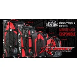 ROLLER BAG GI SPORTZ TANK'R NOIR/ROUGE 34"