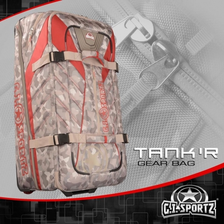 ROLLER BAG GI SPORTZ TANK'R 3D CAMO 34"