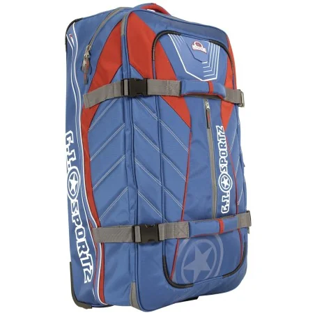 ROLLER BAG GI SPORTZ TANK'R BLEU/ROUGE 34"