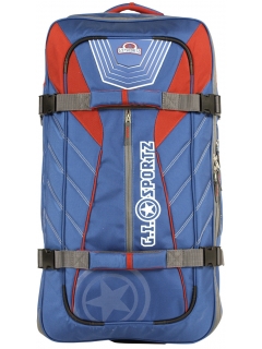 ROLLER BAG GI SPORTZ TANK'R BLEU/ROUGE 34"