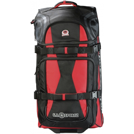 ROLLING BAG GI SPORTZ FLY'R NOIR/ROUGE (21")