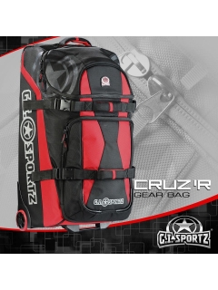 ROLLER BAG GI SPORTZ CRUZ'R NOIR/ROUGE 28"