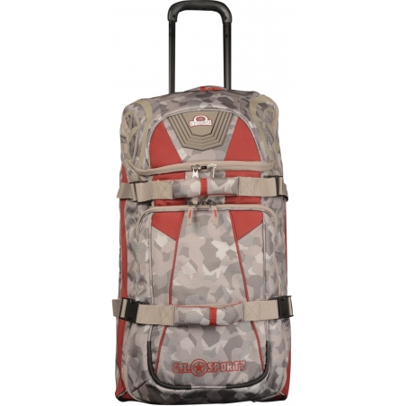 ROLLING BAG GI SPORTZ FLY'R NOIR/ROUGE (21")