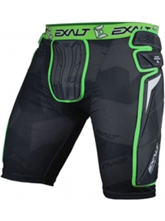 SLIDE SHORT EXALT BLACK/LIME