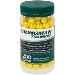 BILLES KINGMAN 0.43 JAUNE (X200)