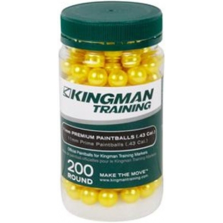 BILLES KINGMAN 0.43 JAUNE (X200)