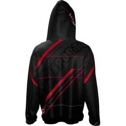 HOODIE GI SPORTZ TRACKER ROUGE/NOIR