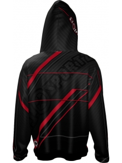 HOODIE GI SPORTZ TRACKER ROUGE/NOIR