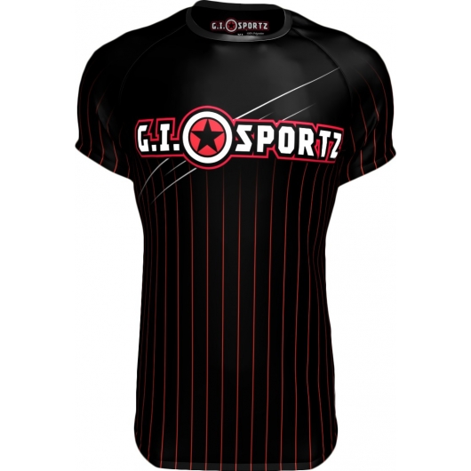 T-SHIRT GI SPORTZ STREAMLITE ATHLETIC PIN NOIR