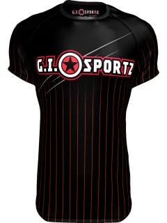 T-SHIRT GI SPORTZ STREAMLITE ATHLETIC PIN NOIR