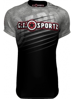 T-SHIRT GI SPORTZ STREAMLITE ATHLETIC URBAN GRUNGE GRIS