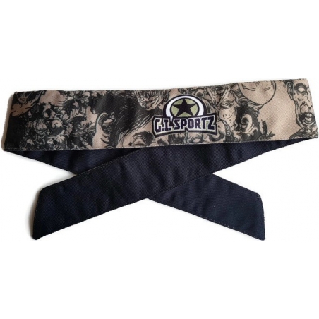 HEADBAND GI SPORTZ ZOMBIES OLIVE