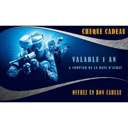 CARTE CADEAU VALEUR 25€