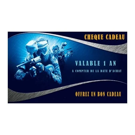 CARTE CADEAU VALEUR 25€