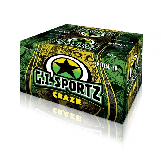 BILLES G.I. SPORTZ CRAZE 0.50 (Carton 4000)