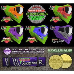 MASQUE VFORCE GRILL THERMAL SE COWABUNGA ROUGE/VERT