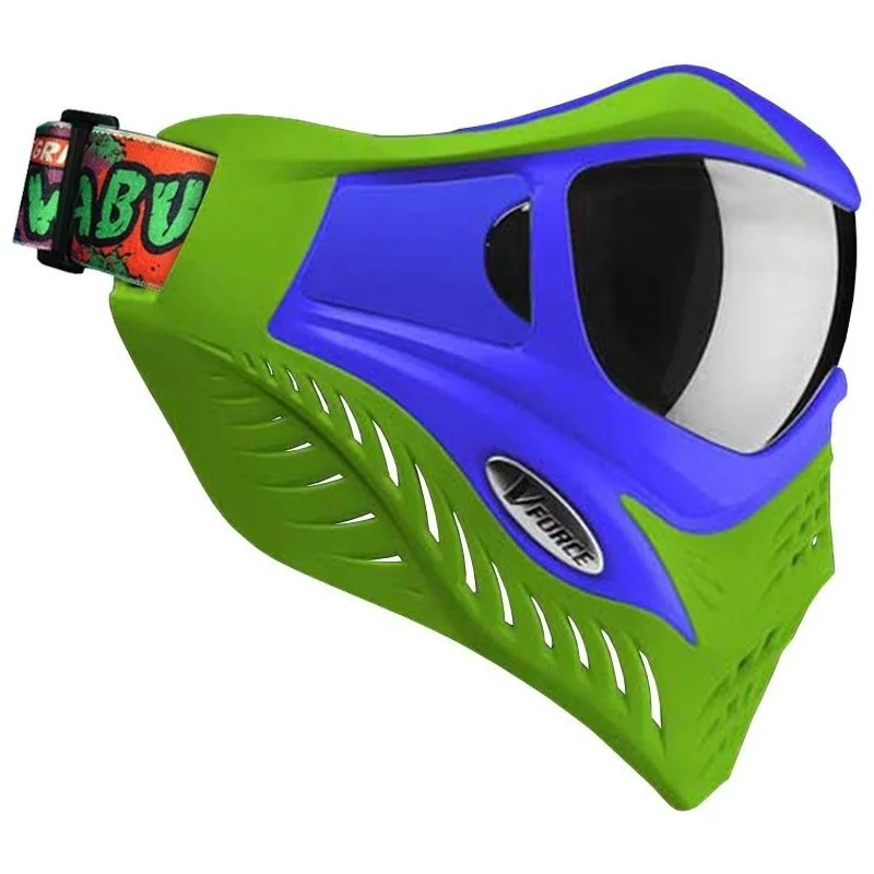 MASQUE VFORCE GRILL THERMAL SE COWABUNGA BLEU/VERT