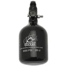 BOUTEILLE AIR SHARK ALU 0.4L + PRESET 3000 PSI HP