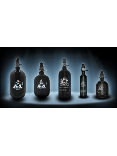 BOUTEILLE AIR SHARK ALU 0.4L + PRESET 3000 PSI HP