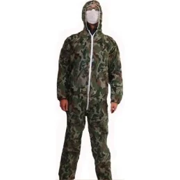 COMBINAISON JETABLE A CAPUCHE 70Gr CAMOUFLAGE L