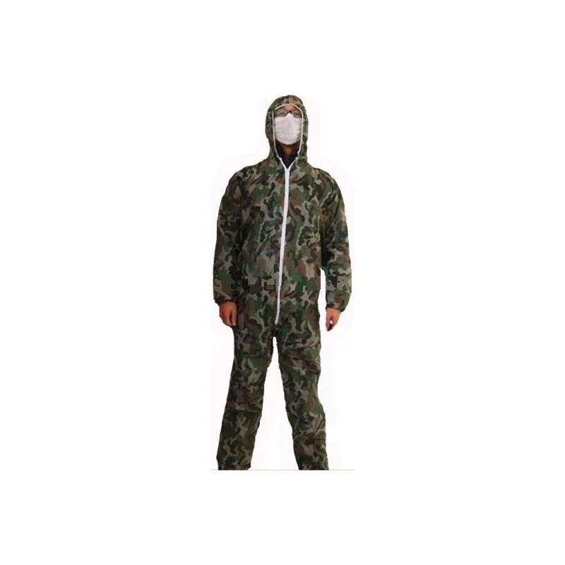 COMBINAISON JETABLE A CAPUCHE 70Gr CAMOUFLAGE L