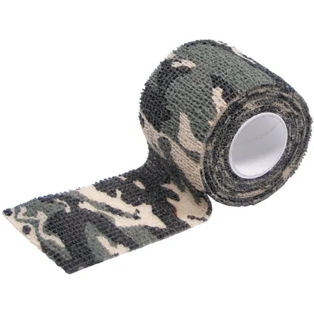 BANDE ADHESIVE MFH CAMO WOODLAND (5cm x 4.5m)