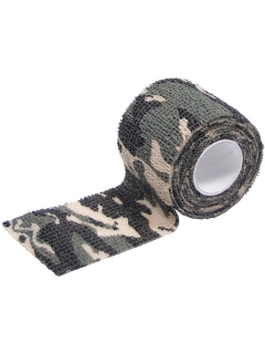 BANDE ADHESIVE MFH CAMO WOODLAND (5cm x 4.5m)