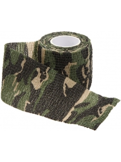 BANDE ADHESIVE MFH CAMO WOODLAND (5cm x 4.5m)