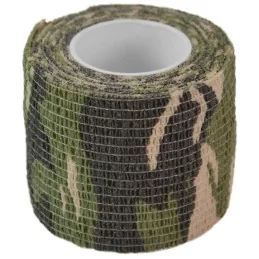 BANDE ADHESIVE MFH CAMO WOODLAND (5cm x 4.5m)