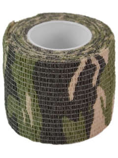 BANDE ADHESIVE MFH CAMO WOODLAND (5cm x 4.5m)